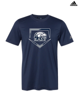 East Jackson HS Softball Plate - Mens Adidas Performance Shirt
