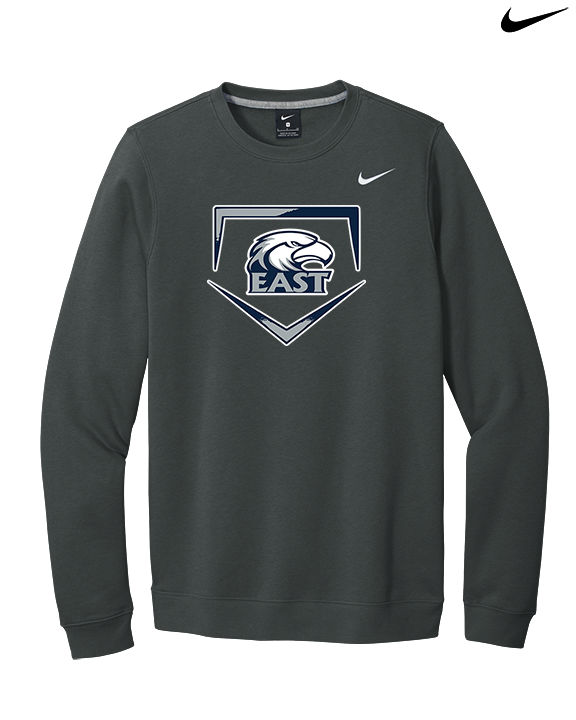 East Jackson HS Softball Plate - Mens Nike Crewneck