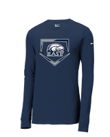 East Jackson HS Softball Plate - Mens Nike Longsleeve