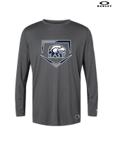 East Jackson HS Softball Plate - Mens Oakley Longsleeve