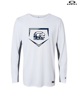 East Jackson HS Softball Plate - Mens Oakley Longsleeve