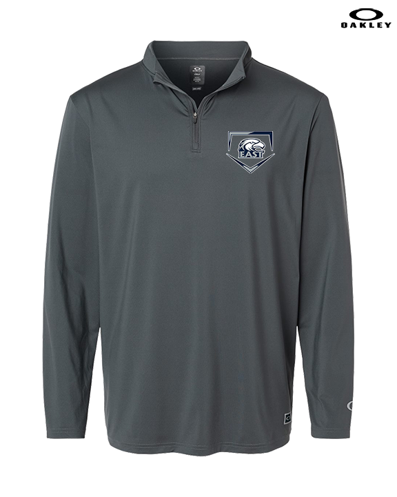 East Jackson HS Softball Plate - Mens Oakley Quarter Zip