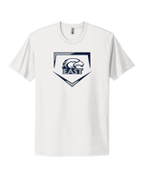 East Jackson HS Softball Plate - Mens Select Cotton T-Shirt