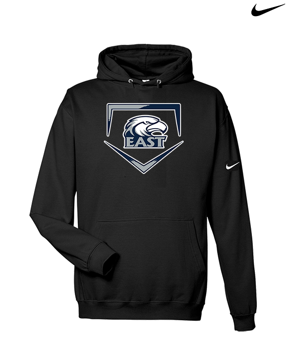 East Jackson HS Softball Plate - Nike Club Fleece Hoodie