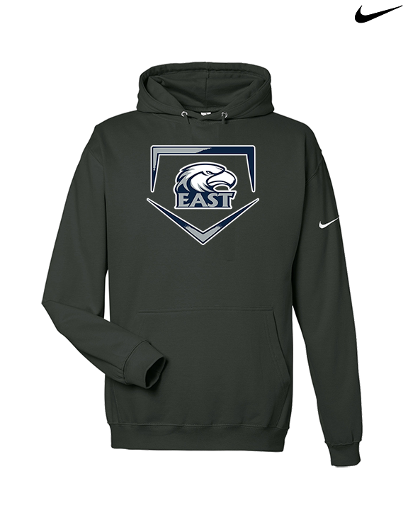 East Jackson HS Softball Plate - Nike Club Fleece Hoodie