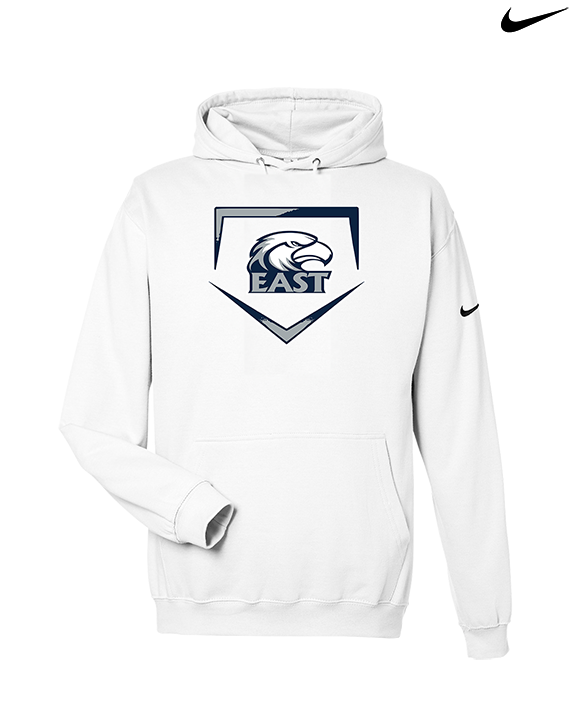 East Jackson HS Softball Plate - Nike Club Fleece Hoodie
