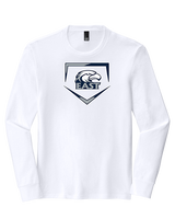 East Jackson HS Softball Plate - Tri-Blend Long Sleeve