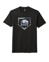 East Jackson HS Softball Plate - Tri-Blend Shirt