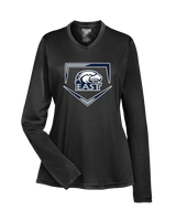 East Jackson HS Softball Plate - Womens Performance Longsleeve