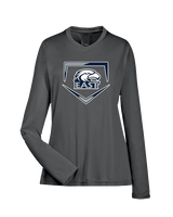 East Jackson HS Softball Plate - Womens Performance Longsleeve