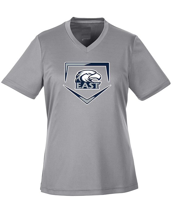East Jackson HS Softball Plate - Womens Performance Shirt