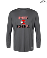 Easton Area HS Football Custom - Mens Oakley Longsleeve