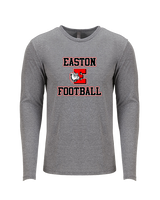 Easton Area HS Football Custom - Tri-Blend Long Sleeve