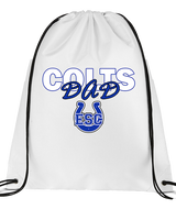 Eastside Colts Football Dad - Drawstring Bag