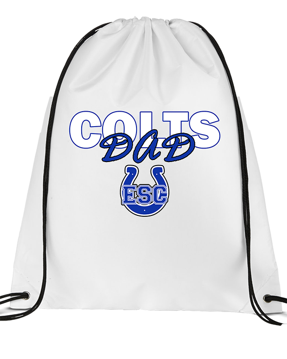Eastside Colts Football Dad - Drawstring Bag