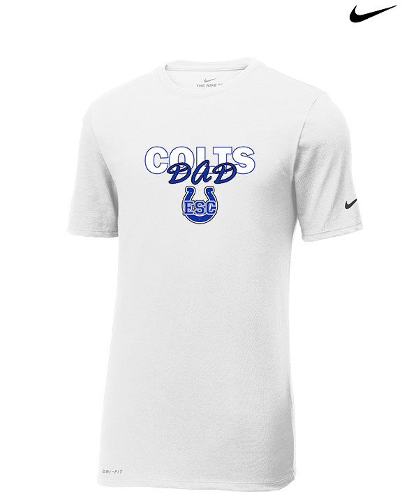 Eastside Colts Football Dad - Mens Nike Cotton Poly Tee