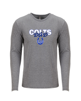 Eastside Colts Football Dad - Tri-Blend Long Sleeve