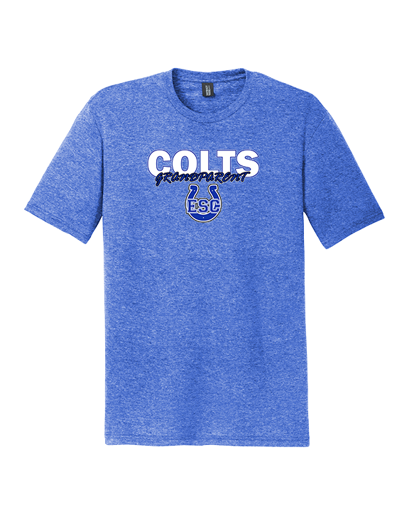 Eastside Colts Football Grandparent - Tri-Blend Shirt
