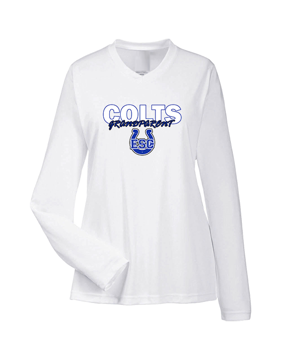 Eastside Colts Football Grandparent - Womens Performance Longsleeve