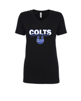 Eastside Colts Football Grandparent - Womens Vneck