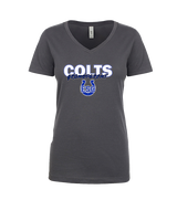 Eastside Colts Football Grandparent - Womens Vneck