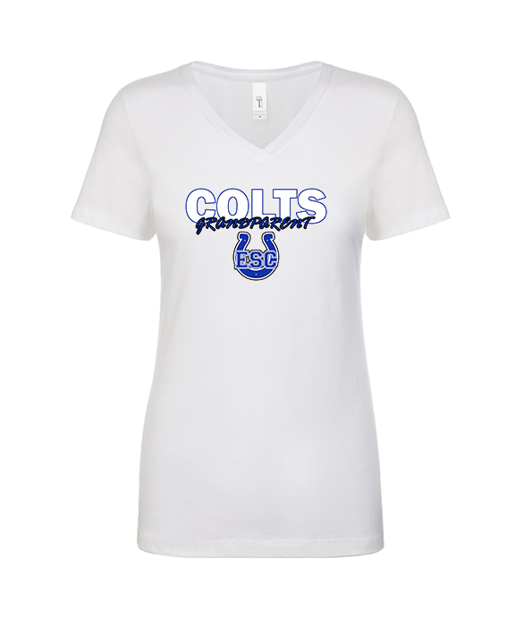 Eastside Colts Football Grandparent - Womens Vneck