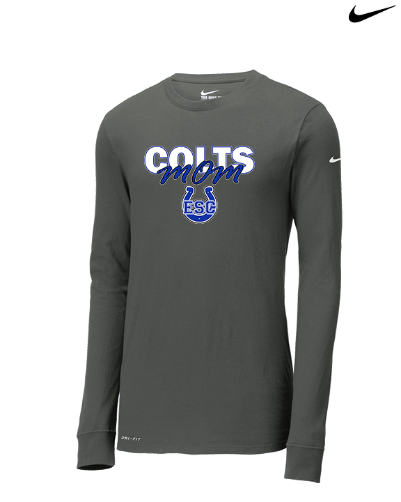 Eastside Colts Football Mom - Mens Nike Longsleeve