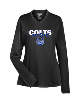 Eastside Colts Football Mom - Womens Performance Longsleeve