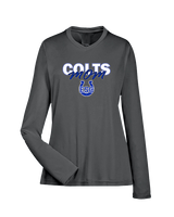 Eastside Colts Football Mom - Womens Performance Longsleeve