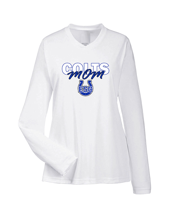Eastside Colts Football Mom - Womens Performance Longsleeve