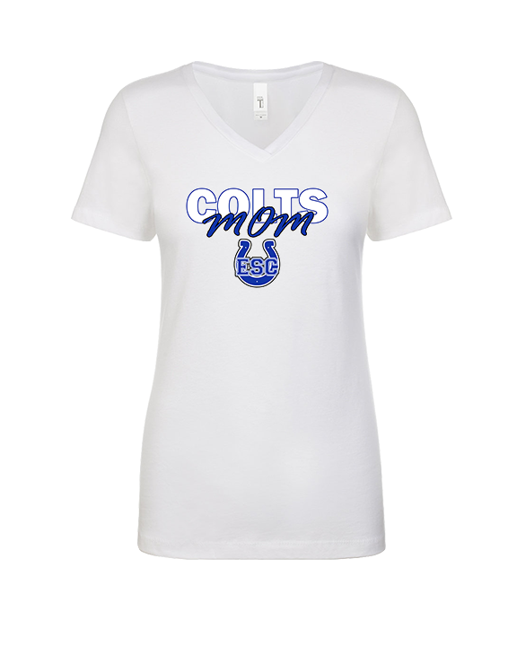 Eastside Colts Football Mom - Womens Vneck