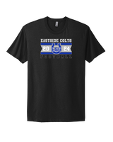Eastside Colts Football Stamp - Mens Select Cotton T-Shirt
