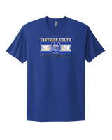 Eastside Colts Football Stamp - Mens Select Cotton T-Shirt