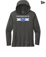 Eastside Colts Football Stamp - New Era Tri-Blend Hoodie