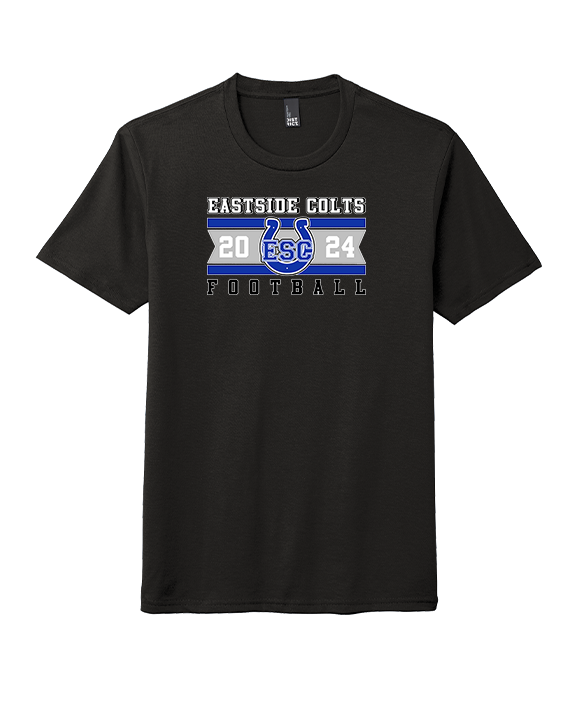 Eastside Colts Football Stamp - Tri-Blend Shirt