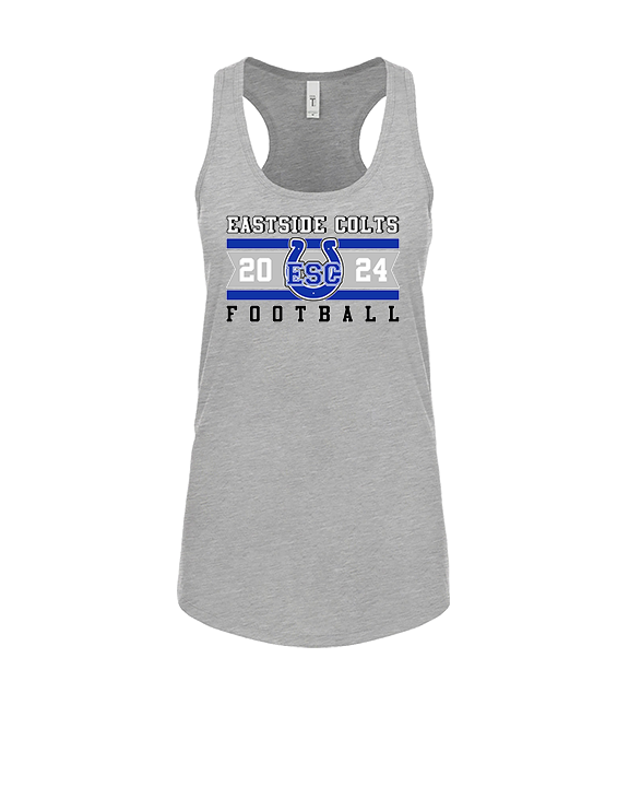Eastside Colts Football Stamp - Womens Tank Top