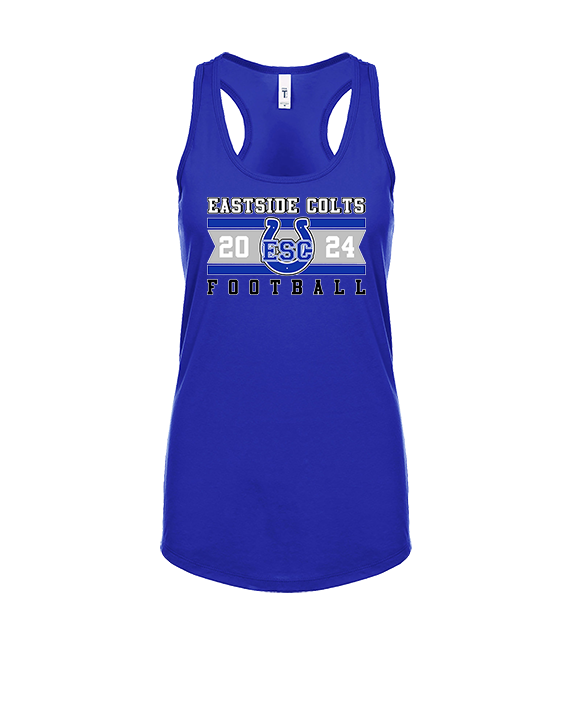 Eastside Colts Football Stamp - Womens Tank Top