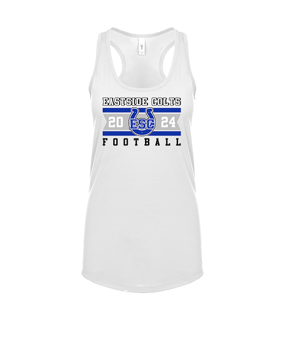 Eastside Colts Football Stamp - Womens Tank Top