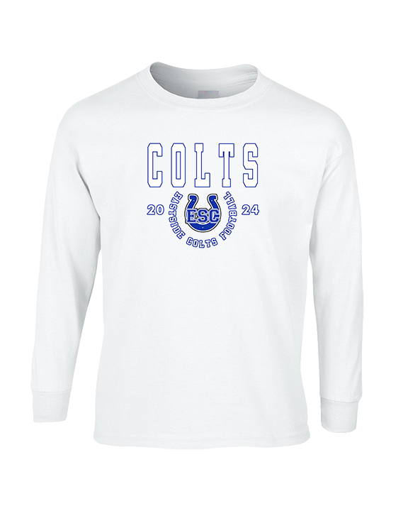 Eastside Colts Football Swoop - Cotton Longsleeve