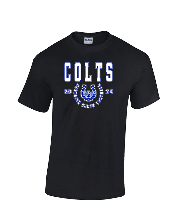 Eastside Colts Football Swoop - Cotton T-Shirt