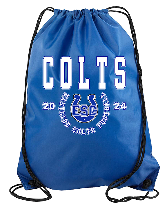 Eastside Colts Football Swoop - Drawstring Bag
