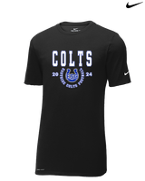 Eastside Colts Football Swoop - Mens Nike Cotton Poly Tee