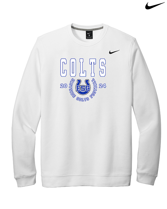 Eastside Colts Football Swoop - Mens Nike Crewneck