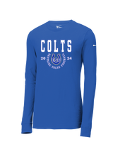Eastside Colts Football Swoop - Mens Nike Longsleeve