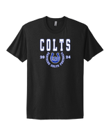Eastside Colts Football Swoop - Mens Select Cotton T-Shirt