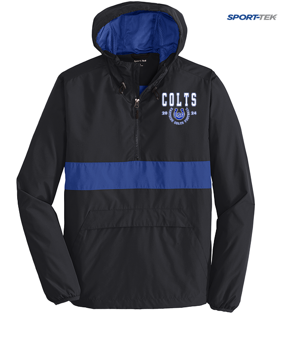 Eastside Colts Football Swoop - Mens Sport Tek Jacket