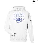 Eastside Colts Football Swoop - Nike Club Fleece Hoodie