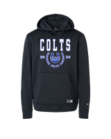 Eastside Colts Football Swoop - Oakley Performance Hoodie