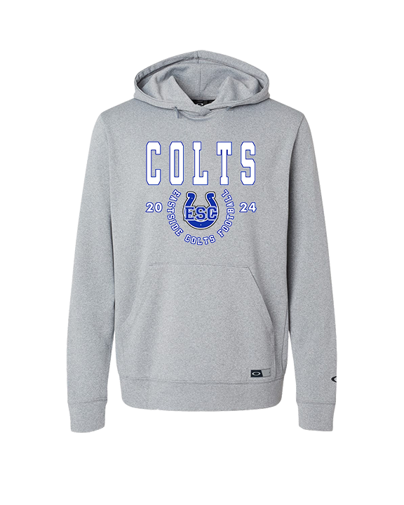 Eastside Colts Football Swoop - Oakley Performance Hoodie