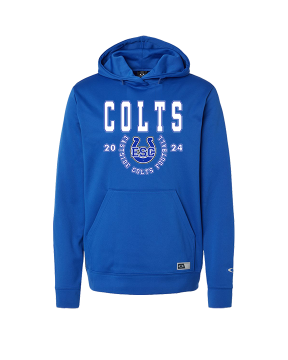Eastside Colts Football Swoop - Oakley Performance Hoodie